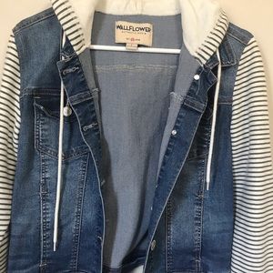 Hooded Denim Jacket